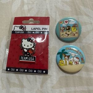 Hello Kitty Pins Bundle